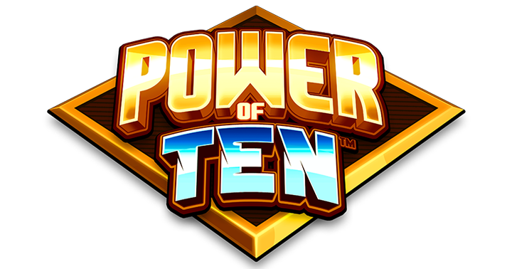 Power of Ten official salon badge logo